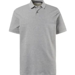 FORSBERG Poloshirt mit Knopfleiste