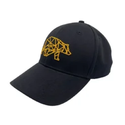 FORSBERG schwarze Cap mit gelbem Logo