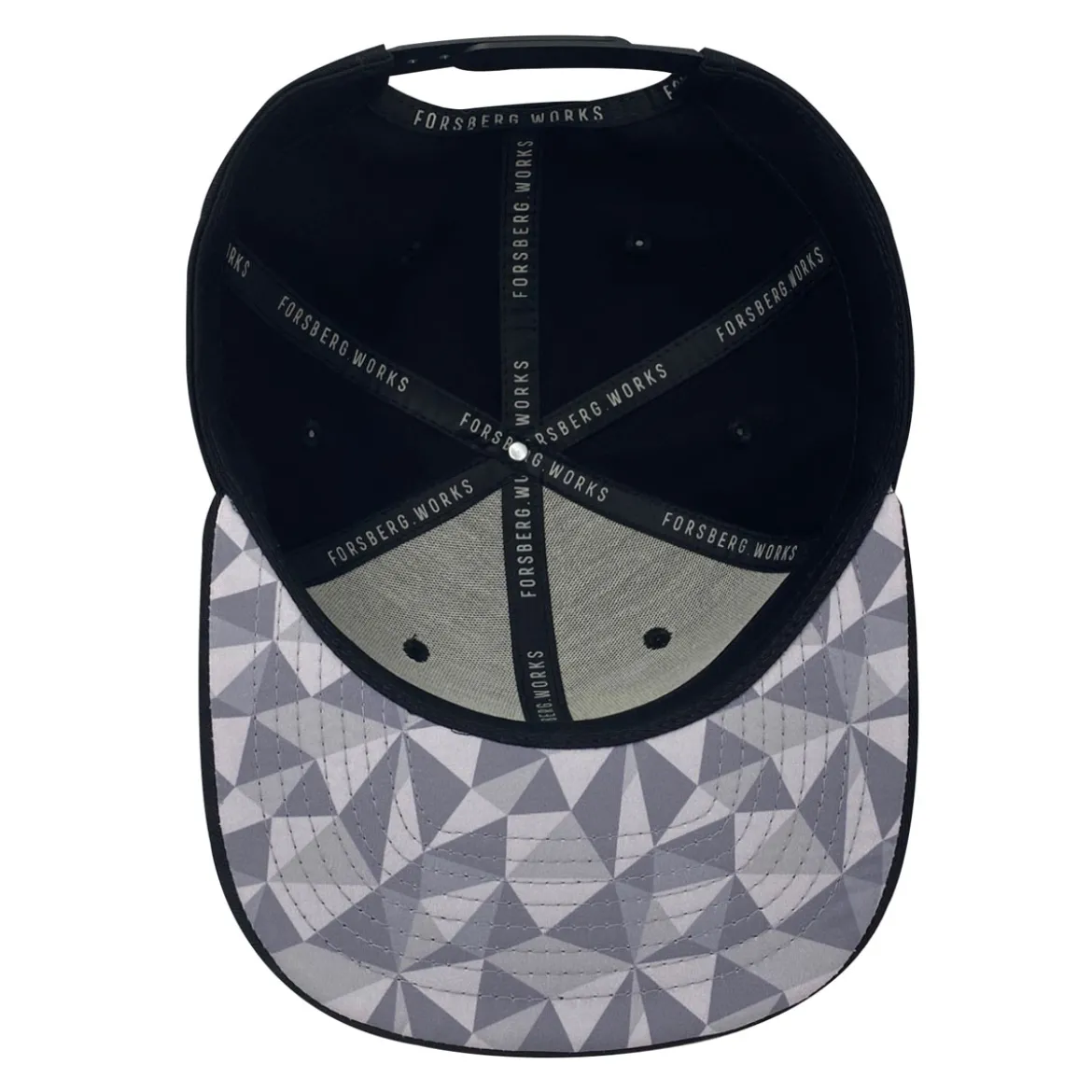 FORSBERG Snapback Cap mit weissem 3D Logo