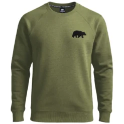 FORSBERG Sweatshirt mit Frottee Logo