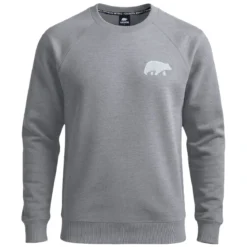 FORSBERG Sweatshirt mit Frottee Logo