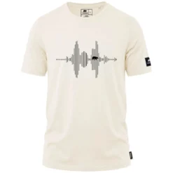 FORSBERG T-Shirt mit Audiowelle