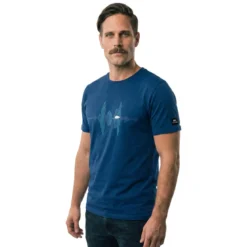 FORSBERG T-Shirt mit Audiowelle