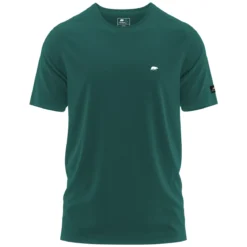 FORSBERG T-Shirt mit kleinem Gummi-Patch