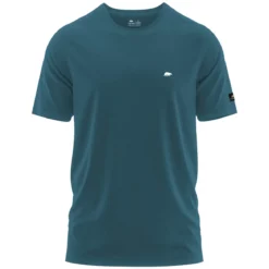FORSBERG T-Shirt mit kleinem Gummi-Patch