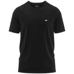 FORSBERG T-Shirt mit kleinem Gummi-Patch