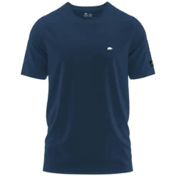 FORSBERG T-Shirt mit kleinem Gummi-Patch
