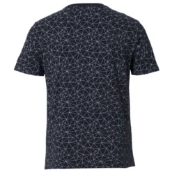 FORSBERG T-Shirt mit Polygonmuster
