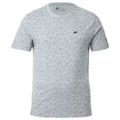 FORSBERG T-Shirt mit Polygonmuster