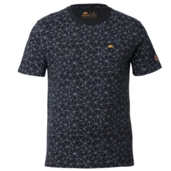 FORSBERG T-Shirt mit Polygonmuster