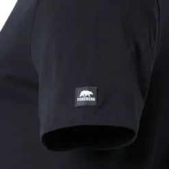 FORSBERG T-Shirt mit Polygonraster-Logo
