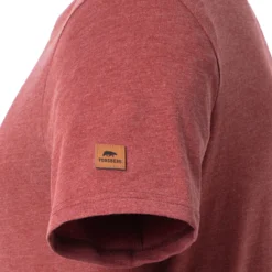 FORSBERG T-Shirt mit schwarzem Brustprint