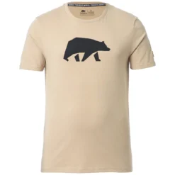 FORSBERG T-Shirt mit schwarzem Brustprint