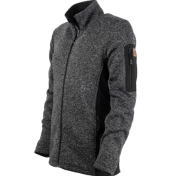 FORSBERG warme Strickfleece Jacke