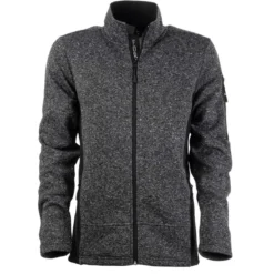 FORSBERG warme Strickfleece Jacke