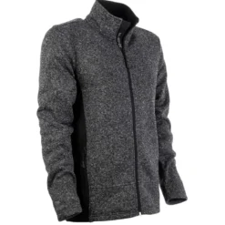 FORSBERG warme Strickfleece Jacke
