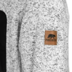 FORSBERG warme Strickjacke mit Brusttasche