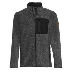 FORSBERG warme Strickjacke mit Brusttasche