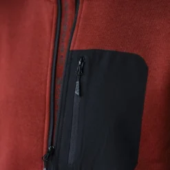 FORSBERG warme Strickjacke mit Brusttasche