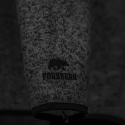 FORSBERG warme Strickjacke mit Brusttasche