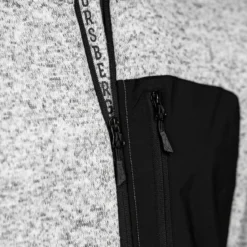 FORSBERG warme Strickjacke mit Brusttasche