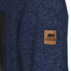 FORSBERG warme Strickjacke mit Brusttasche