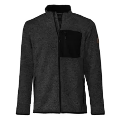 FORSBERG warme Strickjacke mit Brusttasche