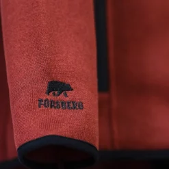 FORSBERG warme Strickjacke mit Brusttasche