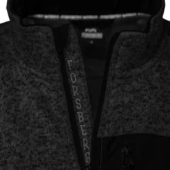 FORSBERG warme Strickjacke mit Brusttasche
