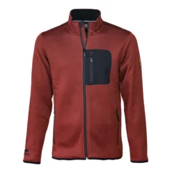 FORSBERG warme Strickjacke mit Brusttasche