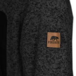 FORSBERG warme Strickjacke mit Brusttasche