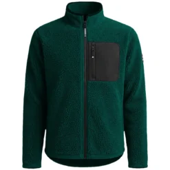 FORSBERG Webpelzjacke mit Brusttasche