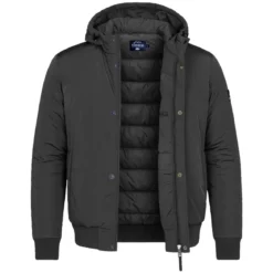 FORSBERG Winterjacke mit gefütterter Kapuze