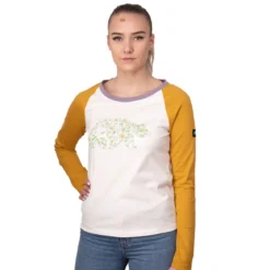 FORSBERG zweifarbiges Longsleeve Damen Biobaumwolle