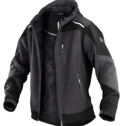 Kübler Strickjacke mit Teddyfutter
