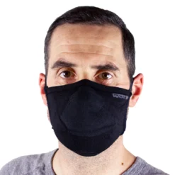 Standard elastische Stoffmaske mit wasserabweisender und antibakterieller Ausstattung